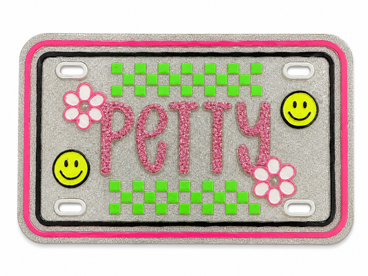 Petty License Plate