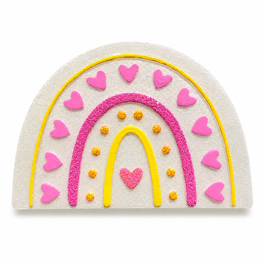 Heart rainbows
