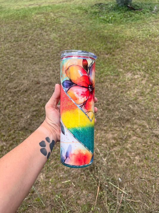 Ombre Floral
