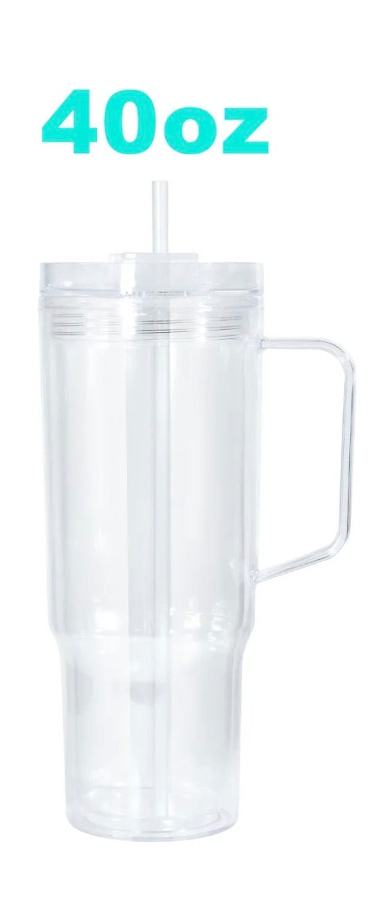 40oz Snowglobe Tumbler