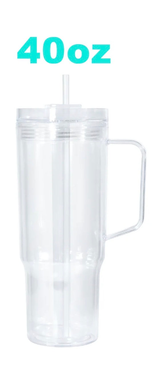 40oz Snowglobe Tumbler