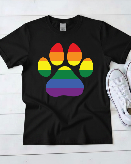 Pride Paw Print