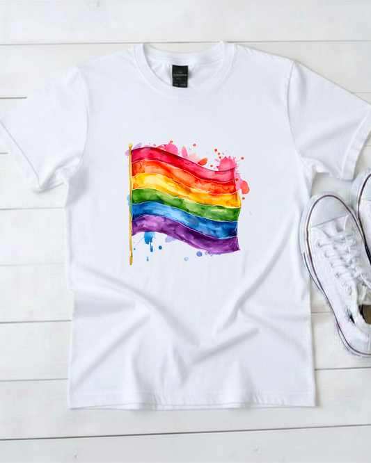 Watercolor Flag